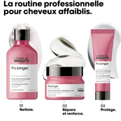 Shampooing rénovateur pour cheveux longs Pro Longer 300 ml