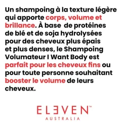 Shampooing volumateur I Want Body