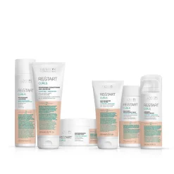 Soin nutritif pour cheveux bouclés avec et sans rinçage Restart Curls