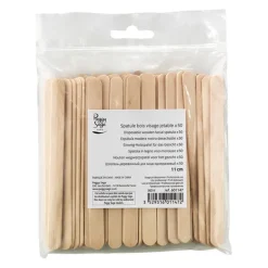 Spatule bois visage jetables lot de 50