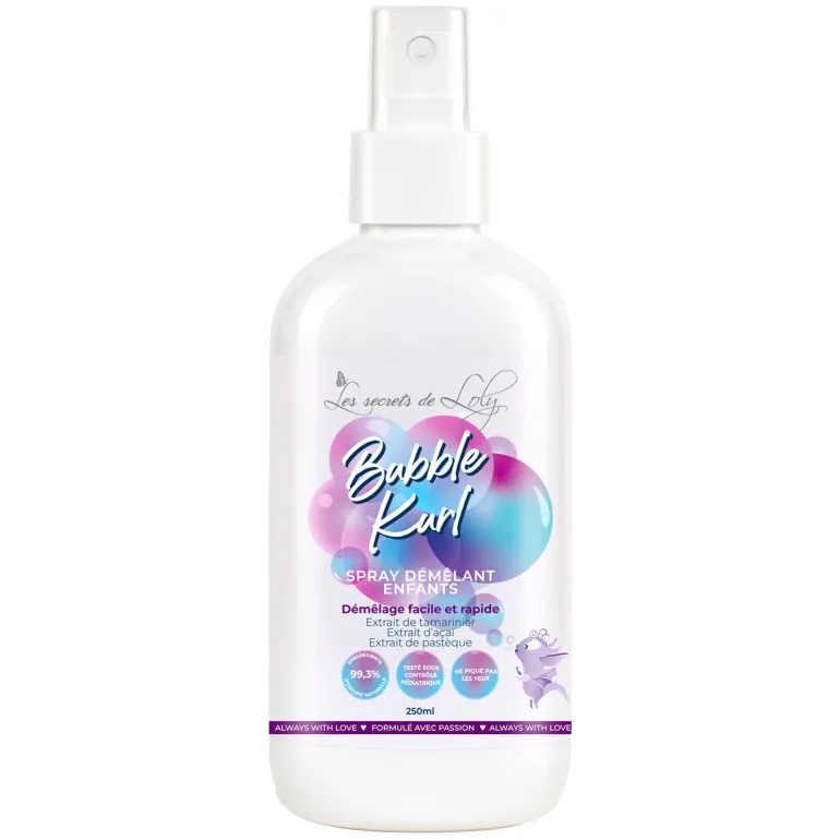 Spray démêlant enfant Bubble Kurl