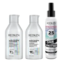 Trio réparateur Miracle Acidic Bonding Concentrate One United