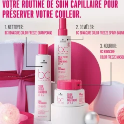 Trousse rituel cheveux colorés BC Color Freeze